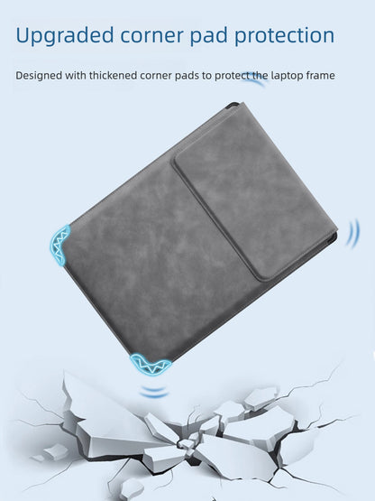 Laptop Sleeve Case 13 14 15 15.6 16Inch For Huawei HP DELL Bag For Macbook Air Pro 13 13.6 M4 Notebook Case with stand Men Women