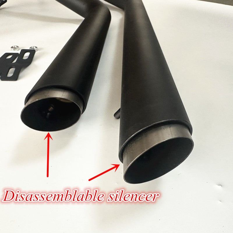For Motorcycle Duals Exhaust System Muffler For Suzuki Boulevard C50 C50C C50T M50 2005 - 2025 VL800 Volusia 800 2001 - 2009