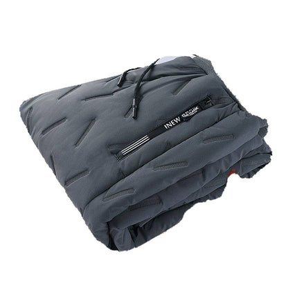 Men's Winter Thiened Fce Lined down Cotton Pants Casual Spor Long Trousers Loose Fit Warm Outerwear for Autumn And Winter