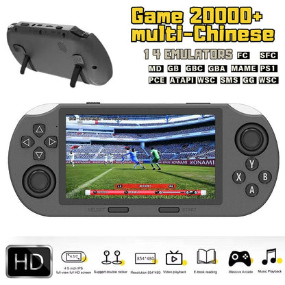 New SF3000 Retro Handheld Video Game Console 4.5 Inch 854*480 IPS Screen 3000mAh Portable Pocket Video Player Games