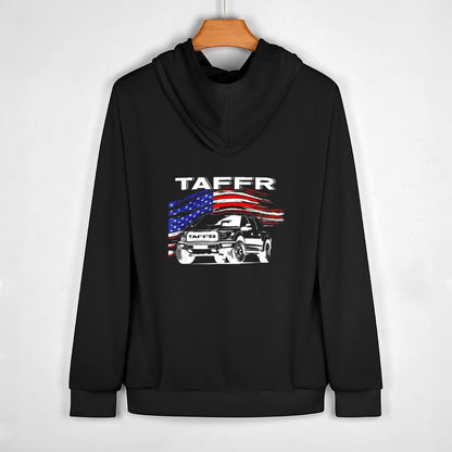 TAFFR American Flag Pickup Truck Funny Viral Video Meme Hoodie autumn clothes autumn new products men wear autumn hoodie