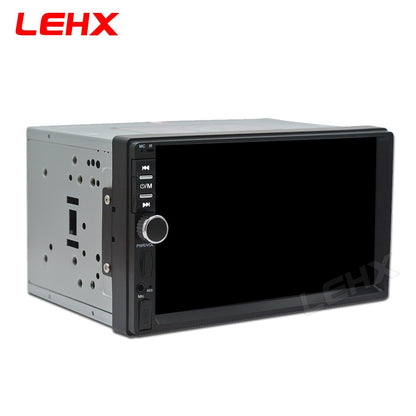 LEHX Universal 7inch 2Din Car Radio Android 15 Car Multimedia Carplay Autoradio Stereo For toyota Nissan Jeep Hyundai Kia VW