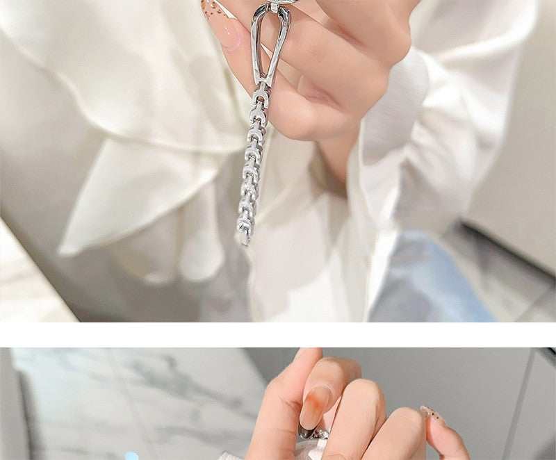 GEDI Women's Watch Silver Fashion Waterproof Ladies Watches Elegant Diamond Quartz Wristwatch Woman Gift for Girlfriend