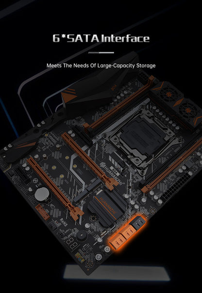 Placa-mãe HUANANZHI X99 BD4 LGA 2011-3 XEON X99 suporta Intel E5 2640 2666 2670 2696 2678 V3 V4 DDR4 RECC NON-ECC NVME NGFF