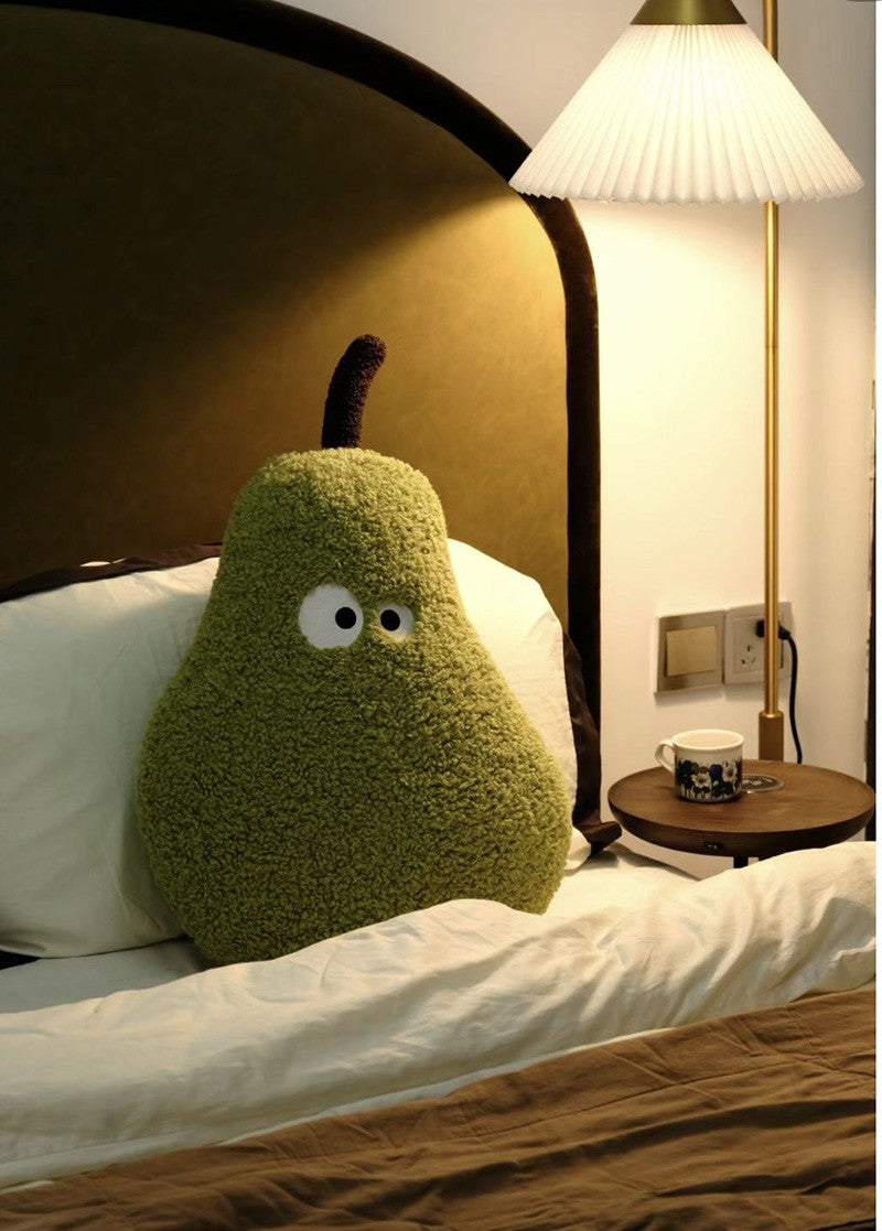 Big Duck Pear Pillow, Sofa Cushion, Girl Bedroom, Bed, Cute Plush Doll, Christmas Birthday Gift