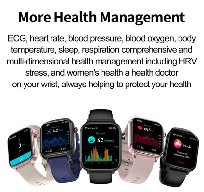 2025 Novo Para XIAOMI ECG+PPG Gordura Sanguínea Ácido Úrico Saúde Smartwatch Masculino Feminino Frequência Cardíaca Pressão Arterial Chamada Bluetooth Relógio Inteligente