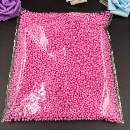 14000Pcs Polystyrene Filler Styrofoam Balls Bottle DIY Snow Mud Accessorie Small Tiny Foam Beads for Gift Box Balloon Decoration