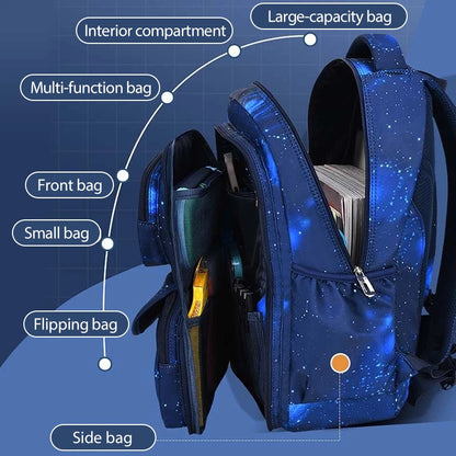 Back to School Adjustable Kids School Backpack for Boys Girls Lightweight Growth Design Waterproof Elementary Primary school Bag