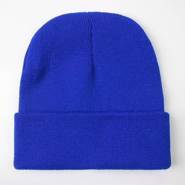 Touca Sólida Unissex Outono Inverno, Mistura de Lã, Macia e Quente, Boné de Tricô Masculino Feminino, Gorro, Toucas de Esqui, 24 Cores