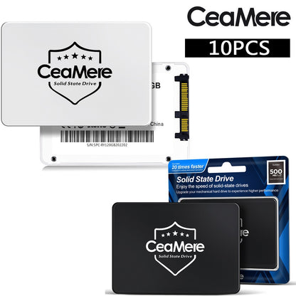 CeaMere 10-5PCS SSD de 2.5 480GB 512GB 1TB 120GB 240GB 256GB Disco Rígido Interno de Estado Sólido para Computador Frete Grátis