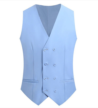 High Quality Classic Men Suit Tuxedo Peak Lapel Groomsmen Wedding Suits Set 3 Pieces(Jacket+Pants+Vest)Fashion Men Business Suit