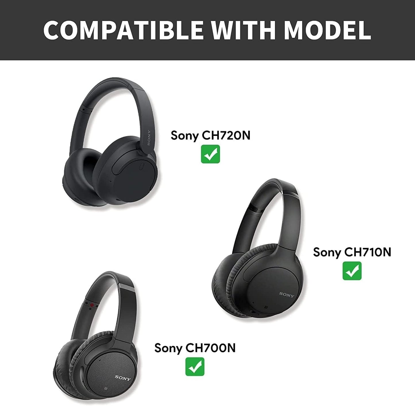 Headphone Hard Case for Sony WH-CH700N / CH710N / CH720N / Edifier W830NB Earphone Travel Protective Cover EVA Storage Bag