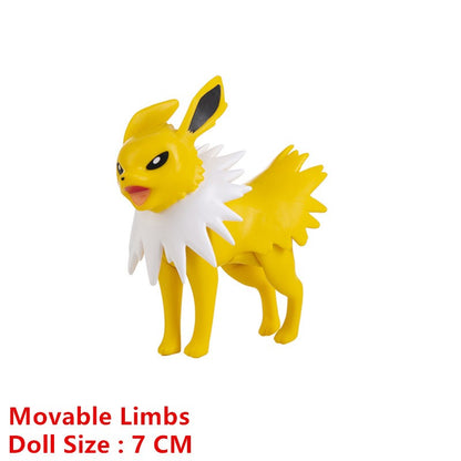 Pokémon 4-13cm Novos Desenhos Animados Filme Anime Figura Pikachu Mewtwo Charmander Blastoise Gurado Pet Ação Modelo Brinquedo Presentes