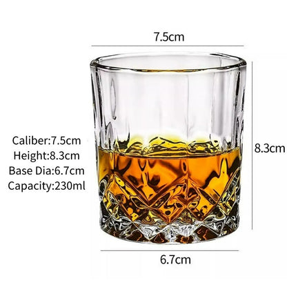 Copos de Uísque,Copo de Uísque Gravado,Copos de Uísque Old Fashioned,Copos de Scotch Clássicos,Presente Perfeito para Amantes de Scotch