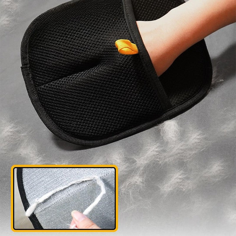 Luvas para Limpeza e Coleta de Pelos de Animais de Estimação Luvas de Beleza Multifuncionais de Dupla Face para Animais de Estimação Reduzem a Pressão de Ter um Animal de Estimação