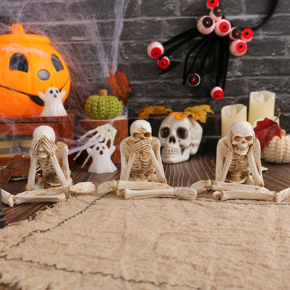 OPHIDIAN  Halloween resin figure-piece skeleton creative courtyard atmosphere decorative figure-piece