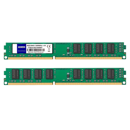 Memória RAM DDR3 para Desktop 2GB 4GB 8GB 1066 1333 1600MHz PC3-8500 PC3-10600 PC3-12800 UDIMM 240PIN 1.5V Não-ECC RAM para Computadores