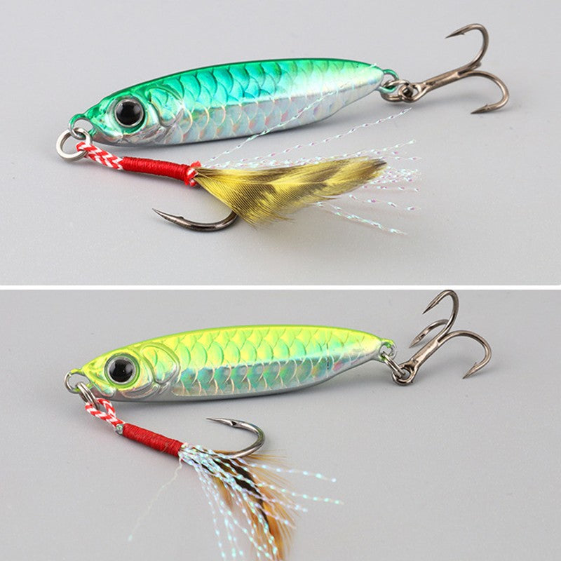 1 unidade isca artificial de metal Jig 7g 10g 15g 20g 25g 30g Isca de pesca Shore Casting Jigging Isca de pesca de água salgada Shore Casting
