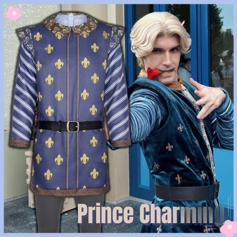 Monster Shrek Cosplay Costume Prince Charming Uniforms Costume Carnival Party Animation Coser Costume