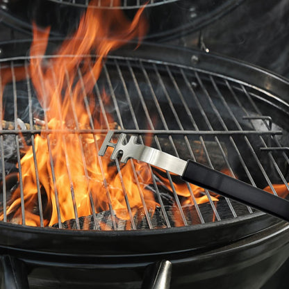 Grill Grate Lifter Comfortable Grip Easy Carrying Barbecue Tools Grill Mesh Puller Multiuse for Garden Kitchen Home Cooking