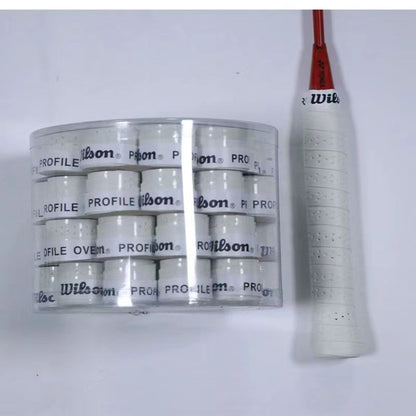 15/30/60/120PCS Wilson Tennis Overgrip PU Tennis Racket Sweat Band Absorption Grip Badminton Racket Handle Grip Tennis Griptape