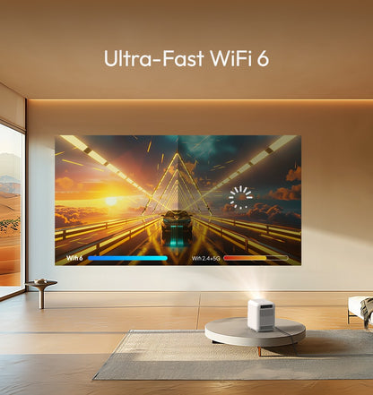 Projetor BYINTEK LOVE U4 4K Smart 1080P Mini Home Theater Vídeo Android WIFI para Smartphone Cinema
