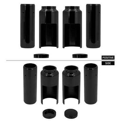 Kit de Capas Protetoras de Amortecedores Dianteiros para Harley Dyna Street Bob FXD Low Rider Fat Bob 2006-17