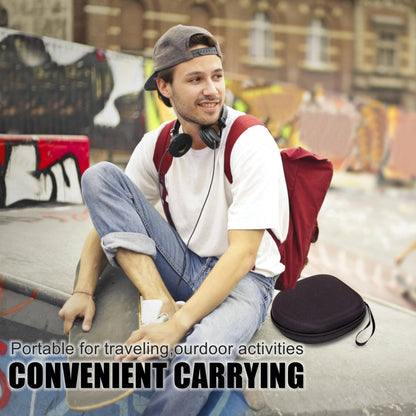 Bolsa de armazenamento universal para fones de ouvido sem fio, compatível com JBL Tune 520BT 510BT, estojo portátil para fones de ouvido Sony/Anker/Bose