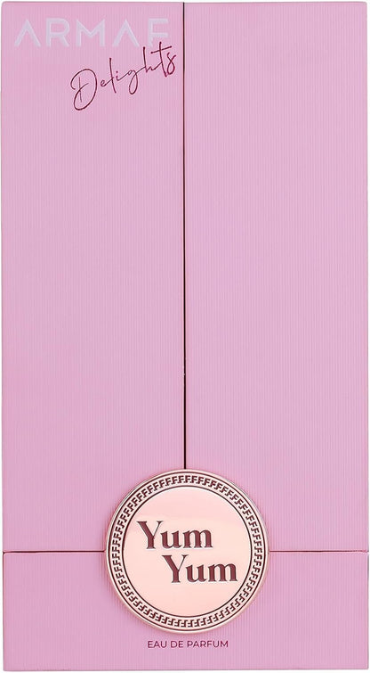 Armaf Delights Yum Yum EDP for Women 3.4oz / 100ml – Sweet Fruity Floral Long Lasting Perfume, Playful Feminine Fragrance Gift