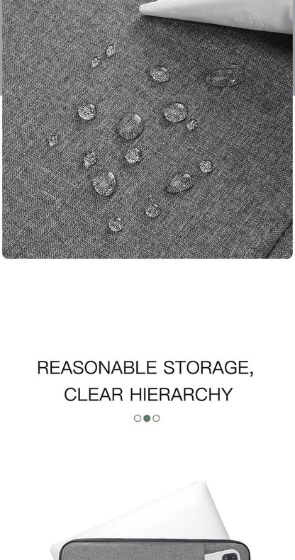 Laptop Sleeve Cases Bag 13 14 15.4 15.6 16 Carrying For Macbook Pro Air M1 M2 13.3 Cover business Computer bag Shell Accessories