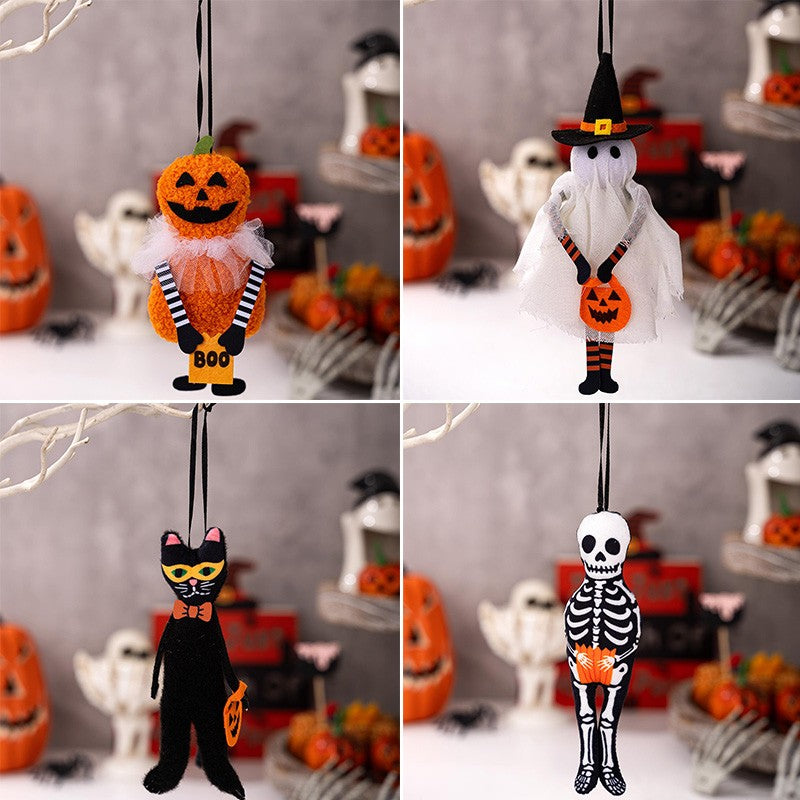 Halloween Hanging Ghosts Pendants Halloween Decorations 2026 Day of The Dead Party Favors Party Black Cat Accessories