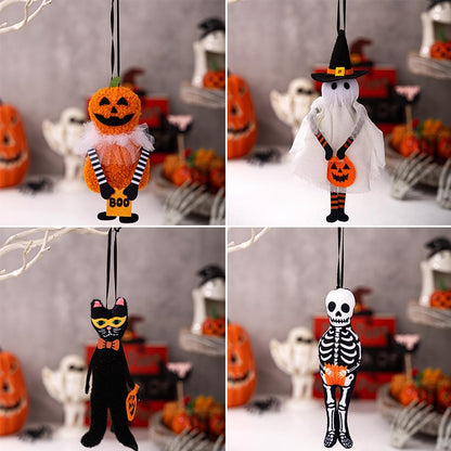 Halloween Hanging Ghosts Pendants Halloween Decorations 2026 Day of The Dead Party Favors Party Black Cat Accessories