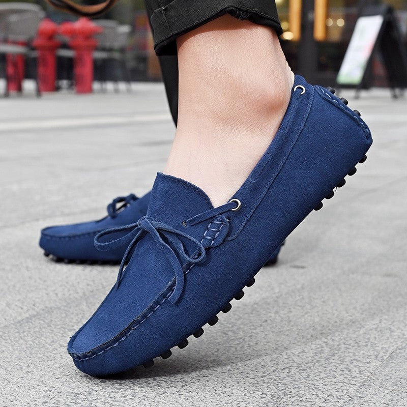 Fashion Men Shoes Genuine Leather Casual Summer Shoes Classic Mens Loafers Elegantes Slip On Flats Plus Size 49 Male Driving