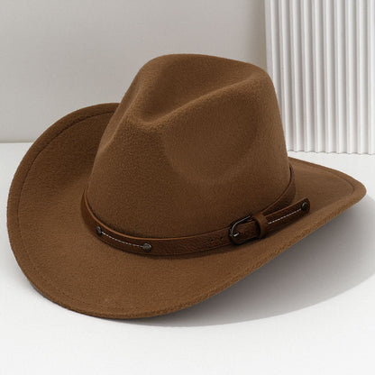 Wool Fedora Hat For Women Men Winter Autumn Fashion Church Jazz Hats Viking British Flat Brim Felt Hat Outdoor Casual Fedoras