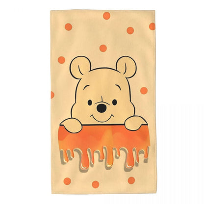 Winnie The Pooh Bear Piglet Merch Towel for Beach New Summer Microfiber Shower Towel No Sand Quick-Dry Surf Towels