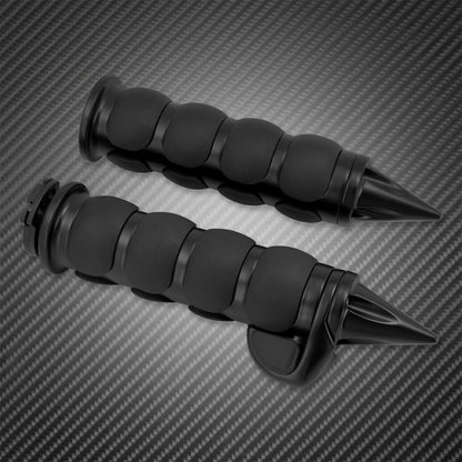 Manoplas de Guidão de Moto 1" 25mm Universal Para Harley Sportster XL1200 Touring Street Glide FLHR Dyna FXDL FLS