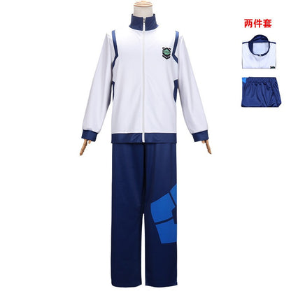 Anime Reo Nagi Bachira Isagi Chigir Cosplay Costume Full-Zip Pocket Sportswear Tracksuit Hoodie Reo Nagi Bachira Isagi Chigiri