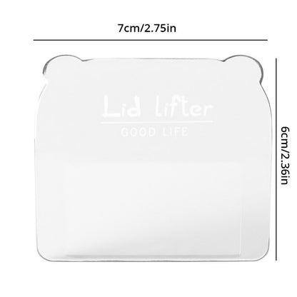 1 Pc Toilet Lid Lifting Device Light and Small PS Material to Lift the Toilet Lid Bathroom Supplies