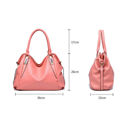 Women'S Fashion Soft Leather Handbag Large Capacity Women'S Bag One Shoulder Crossbody Bag Bags For Women ????? ??????? Bolso