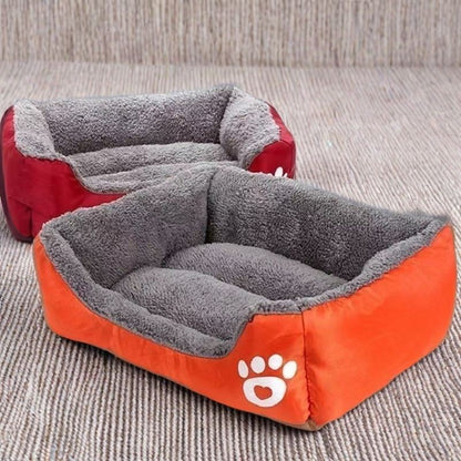 Cama de cachorro de casa de estimação grande, tapete de gato, pelúcia longa, sono profundo, macia e quente, almofada para cães pequenos, camas calmas para filhotes de Chihuahua