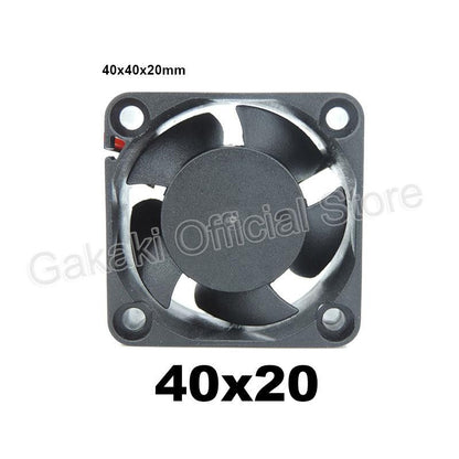 4010 12025 8010 30mm dc 5V 12V 24V Cooling Fan Brushless Motor Case Quiet 40MM 50MM 60MM 70MM 80MM 90MM 120MM for 3D print 2PIN