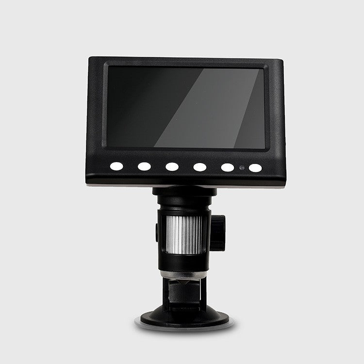Microscópio Digital Hayve 4.3'' 1600X Microscópio USB 1080p Microscópio para Solda com 8 LEDs Compatível com Windows/Mac OS (DM7)