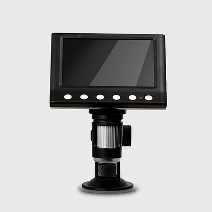 Microscópio Digital Hayve 4.3'' 1600X Microscópio USB 1080p Microscópio para Solda com 8 LEDs Compatível com Windows/Mac OS (DM7)