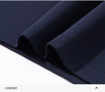 BROWON Polo Tee Shirt for Man 2025 Autumn New Luxury Men Long Sleeve T shirt Business Casual Slim Tops for Man Designer Clothes