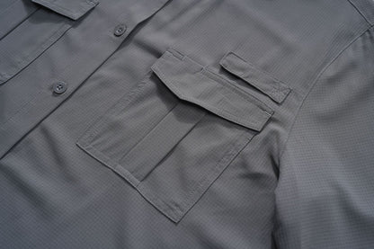 TACVASEN Womens UPF 50+ Fishing Shirts UV Block Quick Dry Long Sleeve Cargo Shirts Breathable Mesh Outdoor Trekking Hiking Shirt