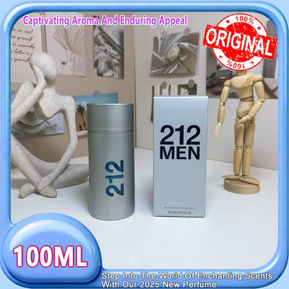 100ml Men's Cologne Grey Magnetic & Red Allure Fragrance Woody Spicy Scent Long-Lasting 12H+ Ideal for Dating & Night Parties