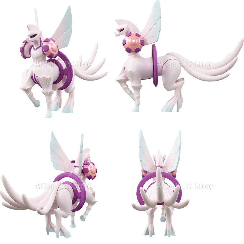 Bonecos e figuras de ação Pokémon TOMY originais: Zacian, Zamazenta, Reshiram, Arceus, Lunala, Rayquaza, Giratina, Zygarde, Palkia, Kyogre - Brinquedos de PVC