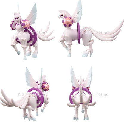 Bonecos e figuras de ação Pokémon TOMY originais: Zacian, Zamazenta, Reshiram, Arceus, Lunala, Rayquaza, Giratina, Zygarde, Palkia, Kyogre - Brinquedos de PVC