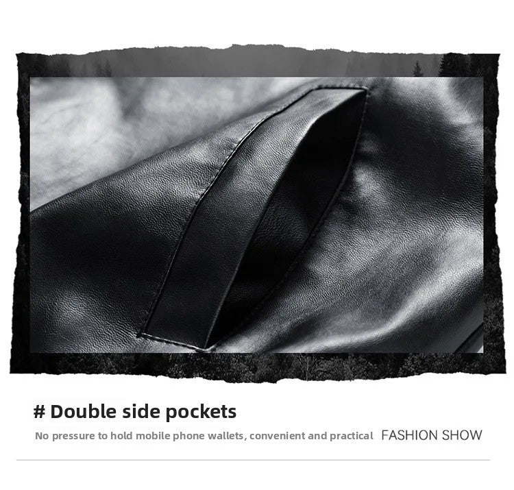 Casual Loose Men's Motorcycle Jacket Street Style Trendy Brand Spring Hot Sale Of The Season New High Street Fashion Couple's To