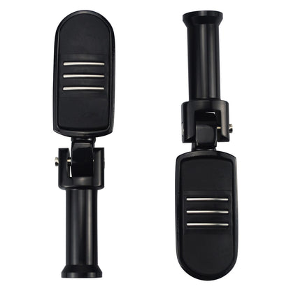 Motorcycle Rear Foot Peg Mounts Clevis Passenger Footpeg Support Kit Fit For Harley Davidson Softail 2018-2025 Gloss Black